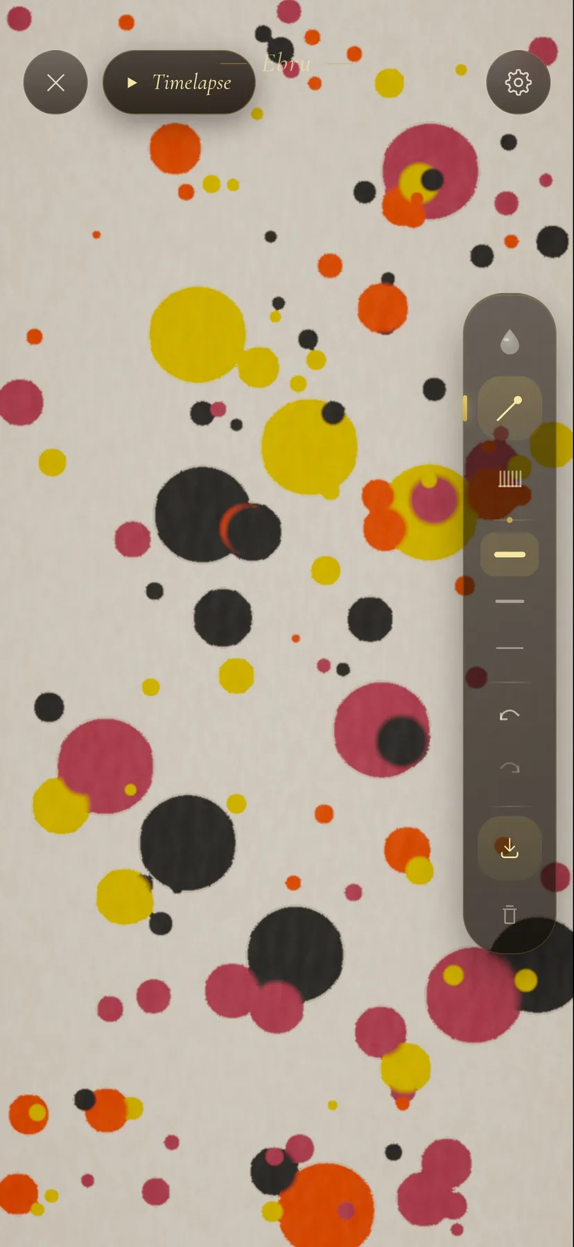 Ebru Studio — экран 4